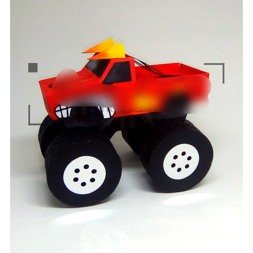 Arquivo de Corte Big Foot Decorativo Touro  1