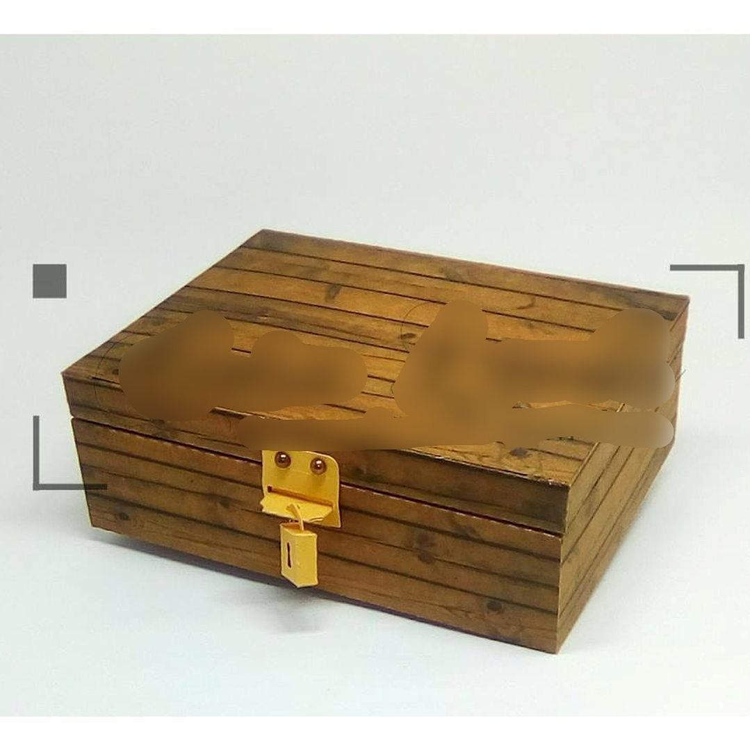 Arquivo de Corte Caixa Baú Pequeno  1