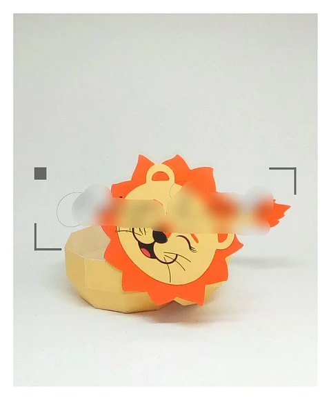 Arquivo de Corte Caixa Bola Leão 