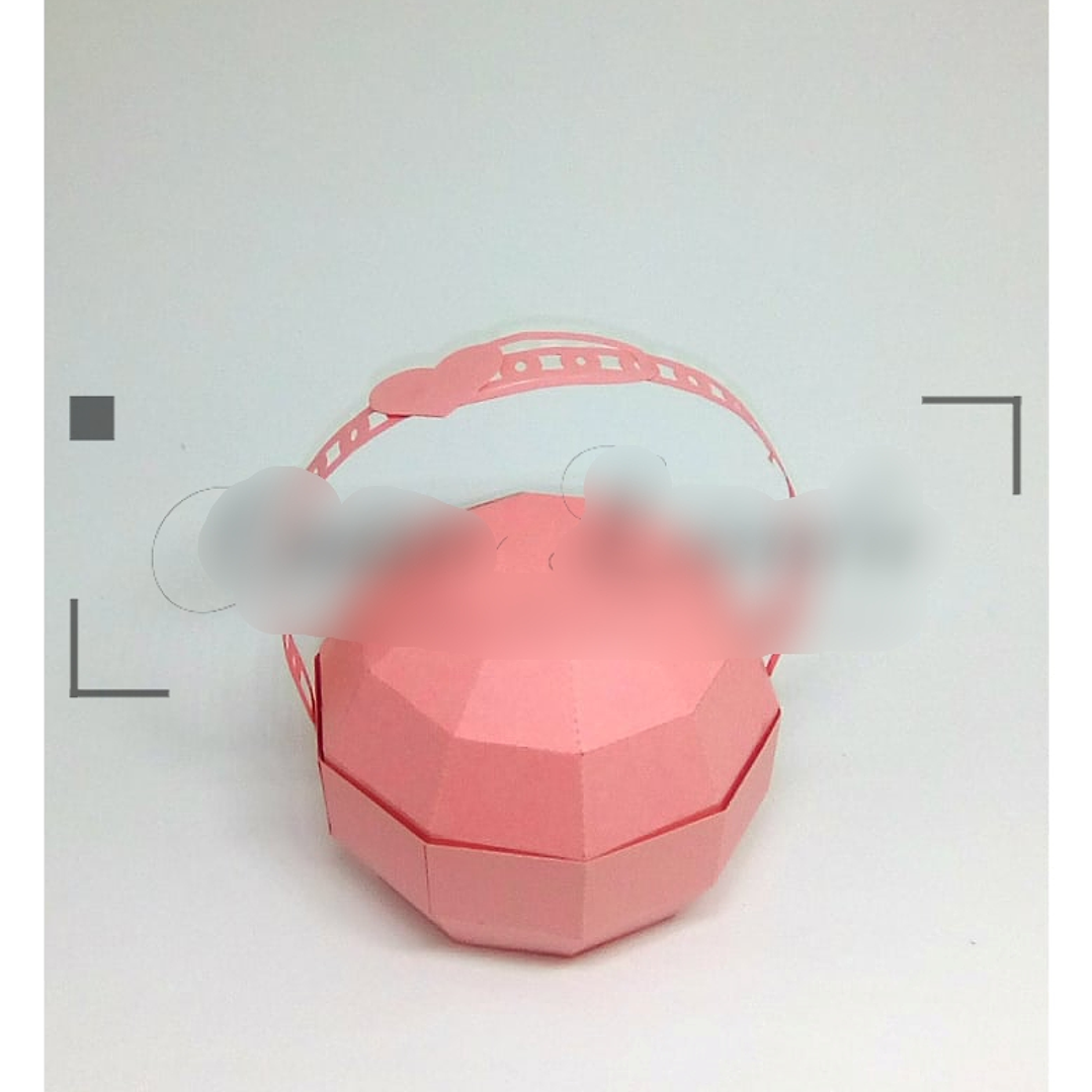 Arquivo de Corte Caixa Bola Lol com Alça 1