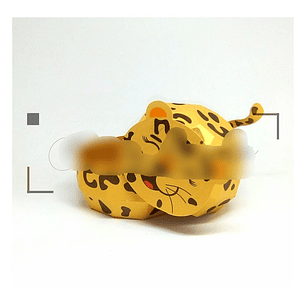 Arquivo de Corte Caixa Bola Onça