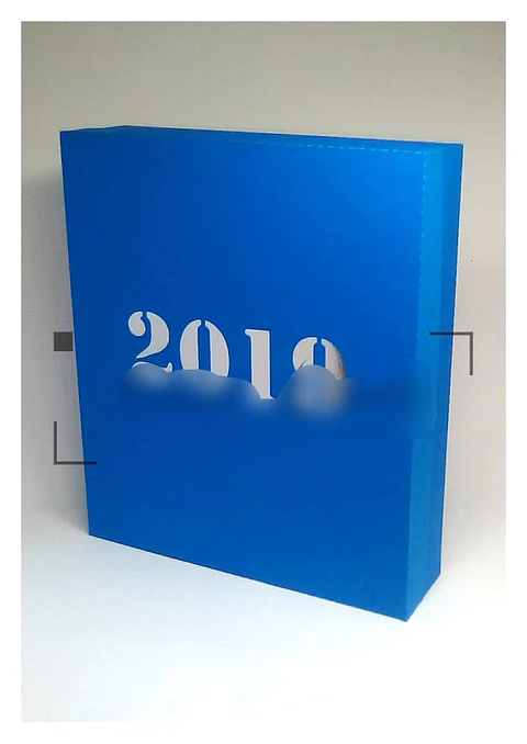 Arquivo de Corte Caixa Borda Simples para Planner