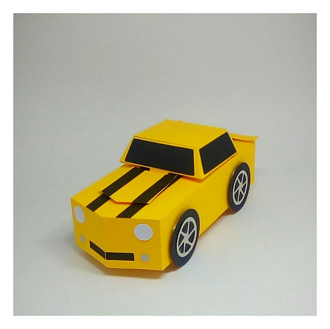 Arquivo de Corte Caixa Bubble Bee Transformers