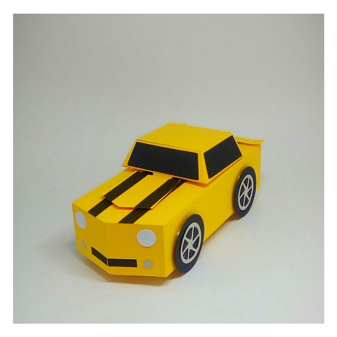 Arquivo de Corte Caixa Bubble Bee Transformers 1
