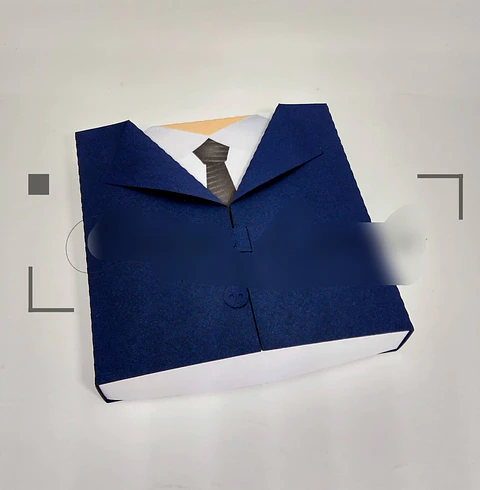 Arquivo de Corte Caixa Camisa para Talento 