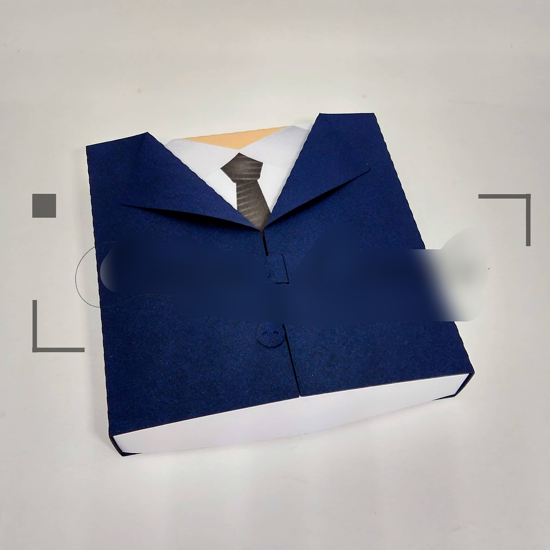 Arquivo de Corte Caixa Camisa para Talento  1