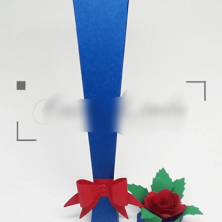 Arquivo de Corte Caixa com Uma Rosa  1