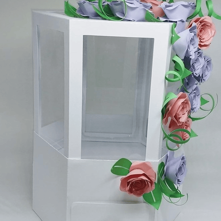 Arquivo de Corte Caixa Cupula para Mini Bolo  1