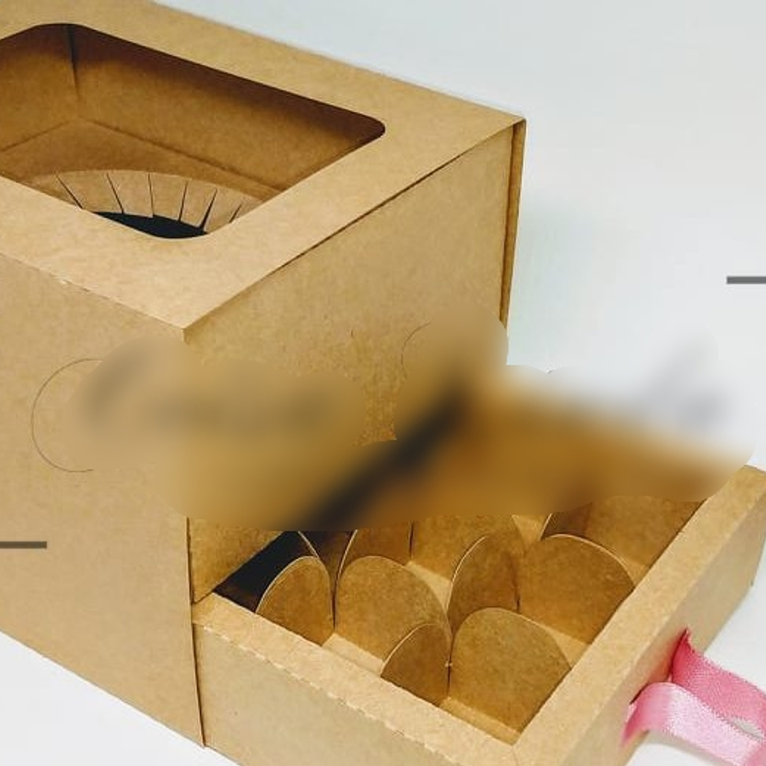 Arquivo de Corte Caixa de Pascoa 2 Andares Ovo e Docinhos  1