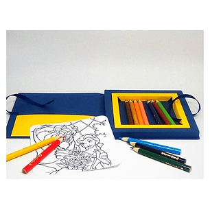 Arquivo de Corte Caixa Kit Colorir 