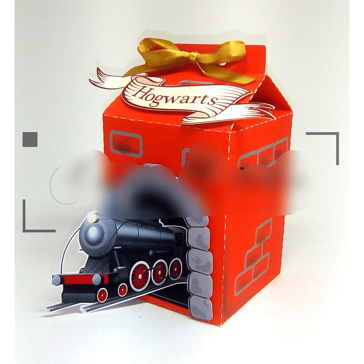 Arquivo de Corte Caixa Milk Túnel de Trem  1