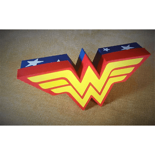 Arquivo de Corte Caixa Mulher Maravillha 