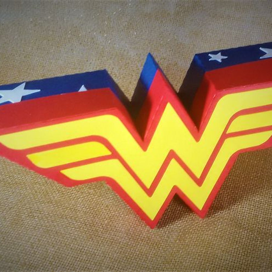 Arquivo de Corte Caixa Mulher Maravillha  1