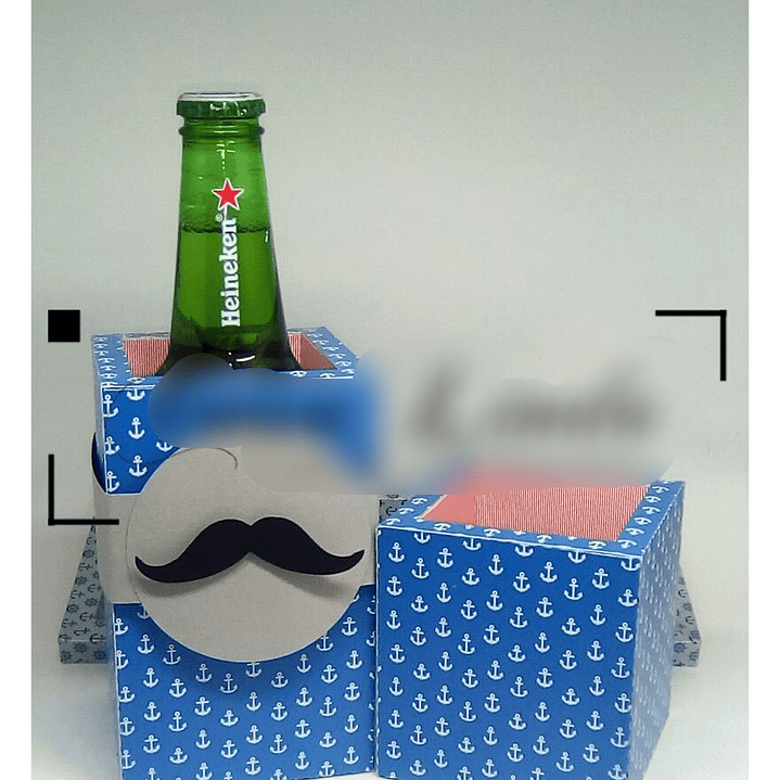 Arquivo de Corte Caixa Multiuso para Cerveja  1