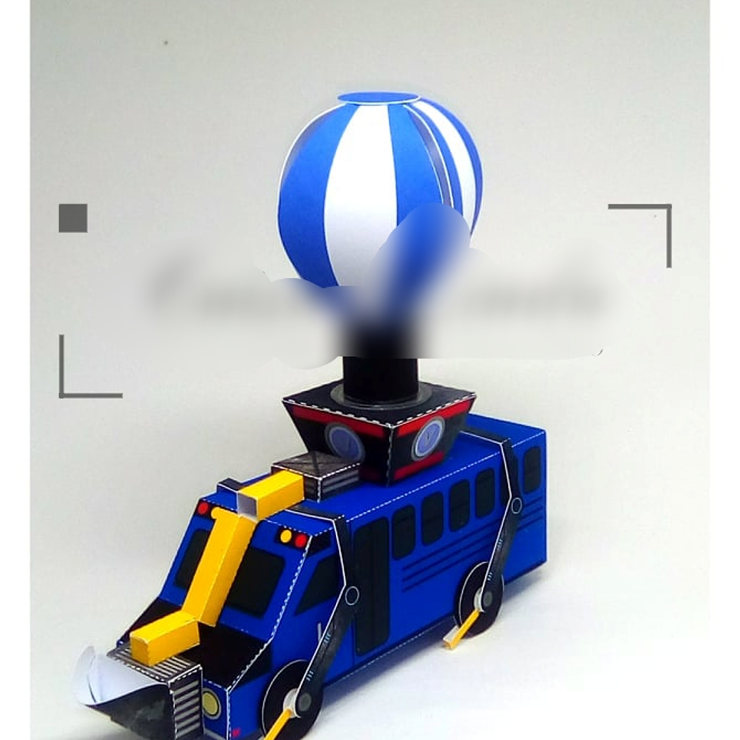 Arquivo de Corte Caixa Onibus de Batalha Fortnite  1