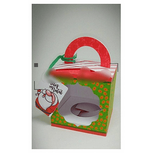 Arquivo de Corte Caixa para Esfera Natalina 