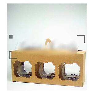 Arquivo de Corte Caixa para 3 Esferas Natalinas 