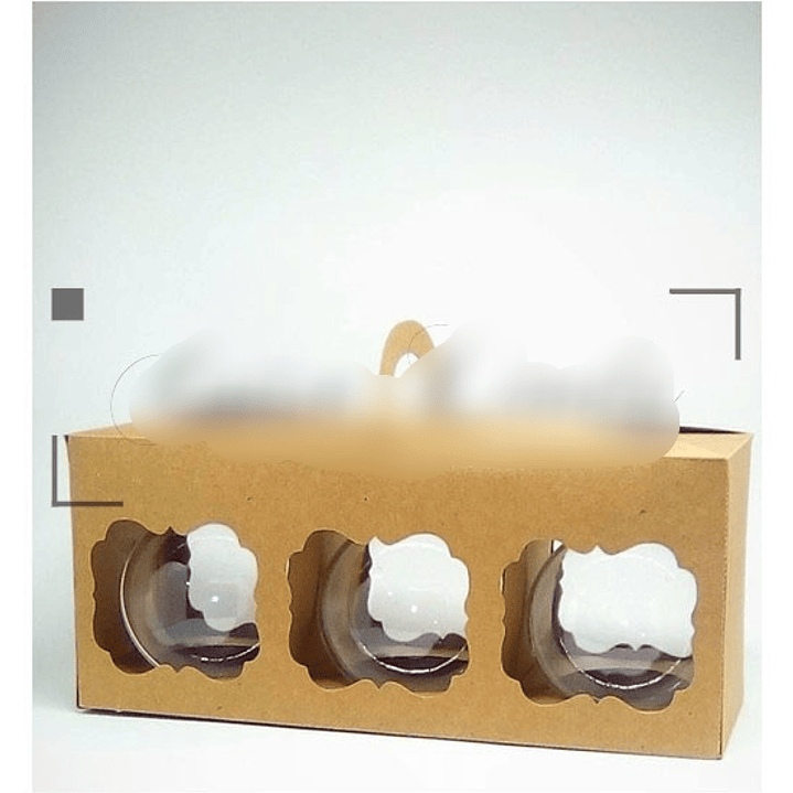 Arquivo de Corte Caixa para 3 Esferas Natalinas  1