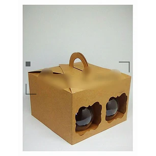 Arquivo de Corte Caixa para 4 Esferas Natalinas 