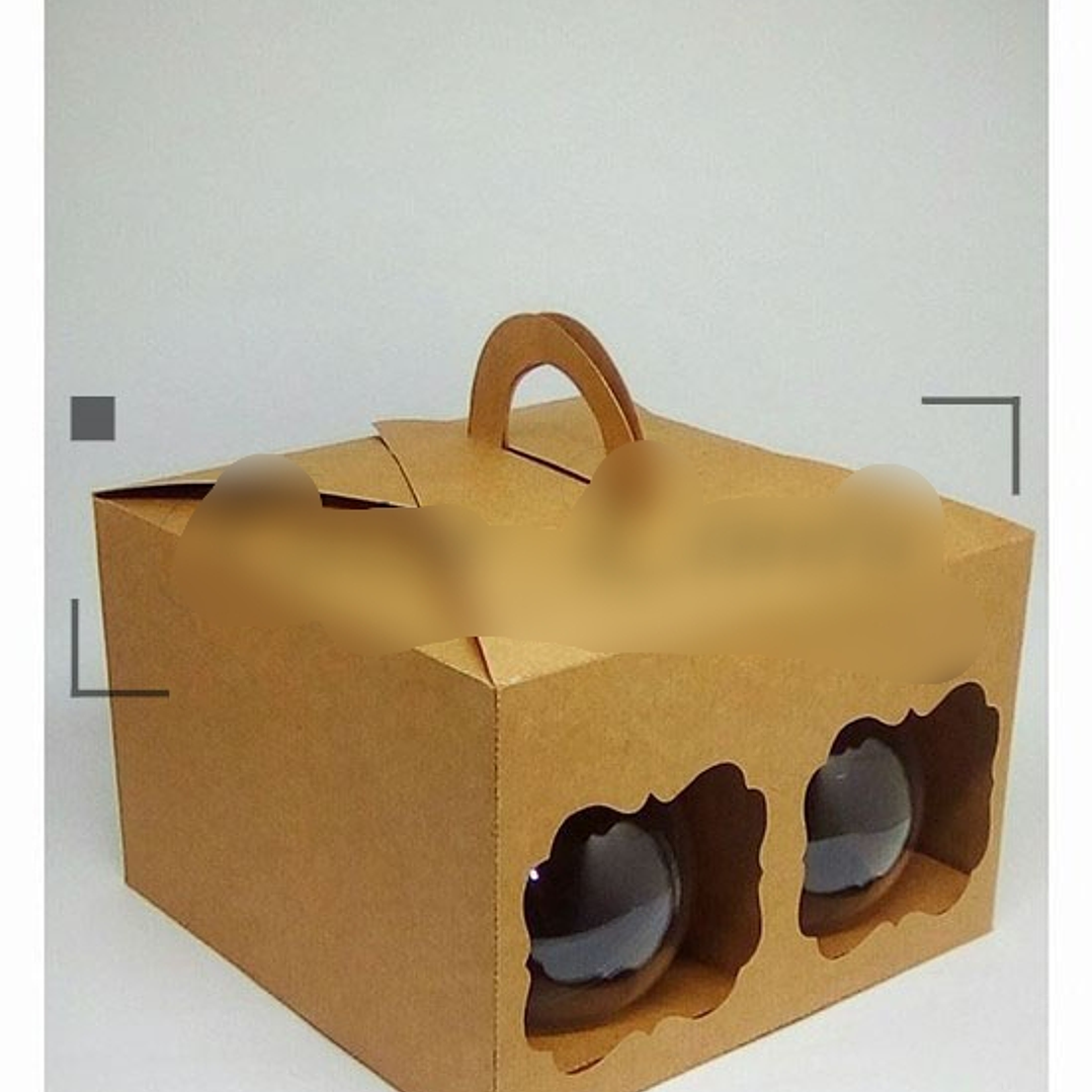 Arquivo de Corte Caixa para 4 Esferas Natalinas  1