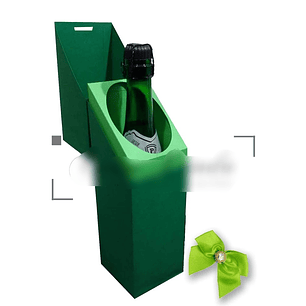 Arquivo de Corte Caixa para Garrafas Grandes 