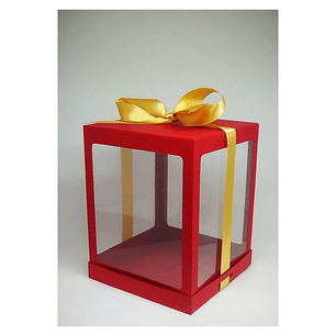 Arquivo de Corte Caixa para Panetone com Visor 