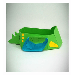 Arquivo de Corte Caixa PJ Mask Lagartixo 