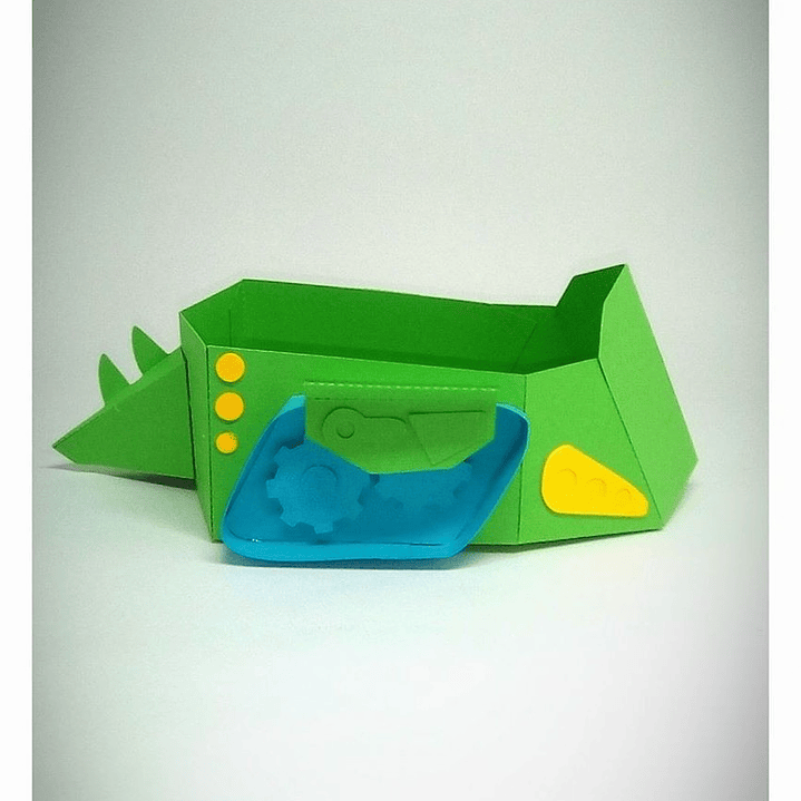 Arquivo de Corte Caixa PJ Mask Lagartixo  1