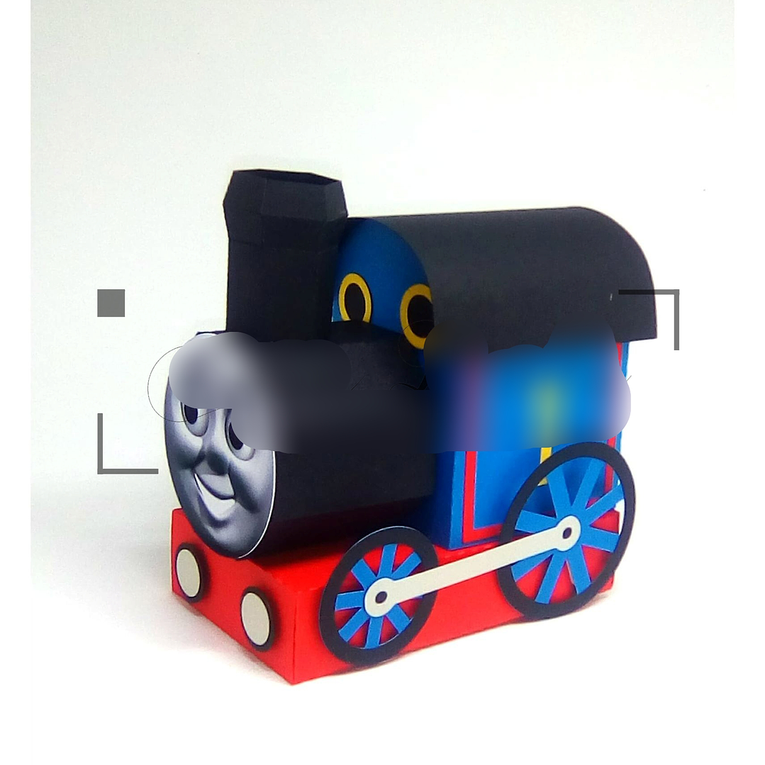 Arquivo de Corte Caixa Trem Thomas  1