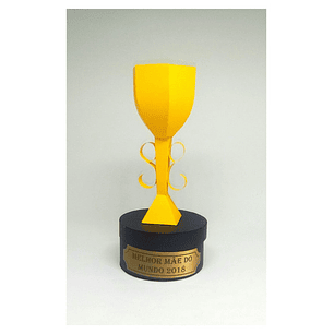 Arquivo de Corte Caixa Trofeu Melhor Mãe do Ano 