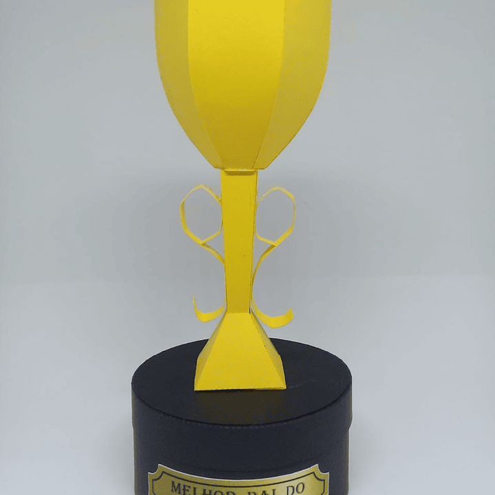 Arquivo de Corte Caixa Trofeu Melhor Pai 1