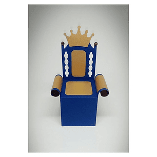 Arquivo de Corte Caixa Trono Real 