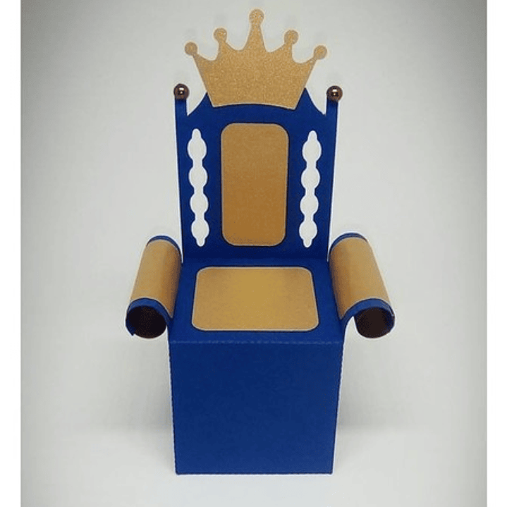 Arquivo de Corte Caixa Trono Real  1