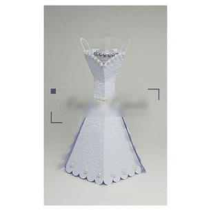 Arquivo de Corte Caixa Vestido para Tubete 