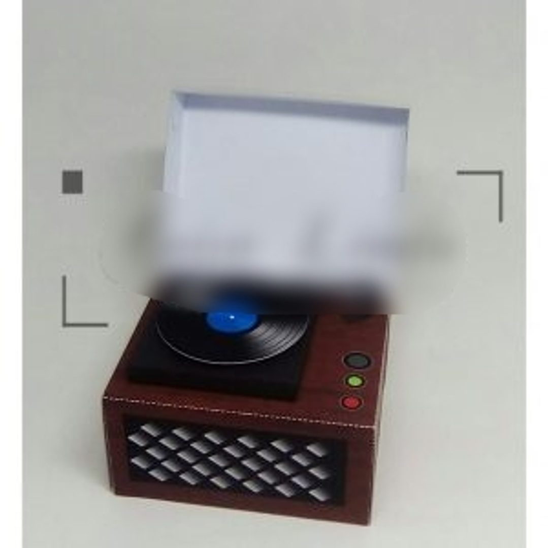 Arquivo de Corte Caixa Vitrolinha  1