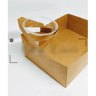 Arquivo de Corte Caixa Bandeja para Copo 