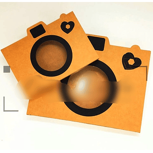 Arquivo de Corte Caixa Camera para Fotos com Visor 