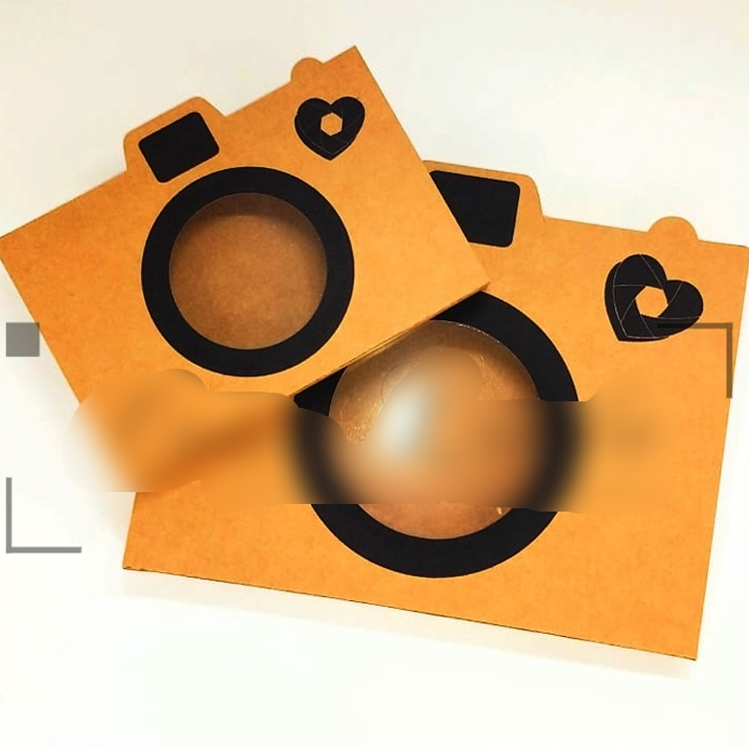 Arquivo de Corte Caixa Camera para Fotos com Visor  1