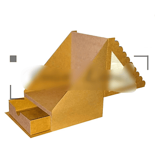 Arquivo de Corte Caixa Cenario com Visor 