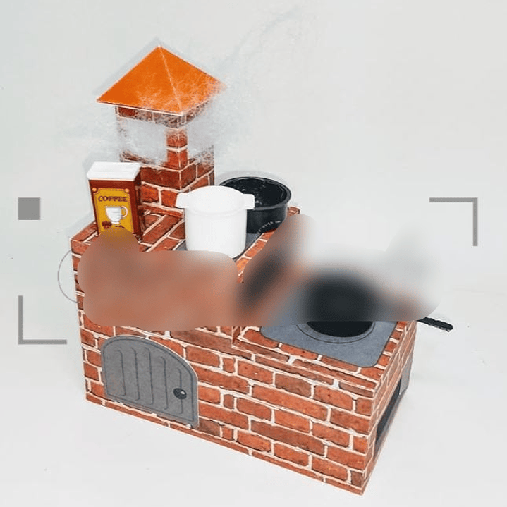 Arquivo de Corte Caixa Fogão a Lenha  1