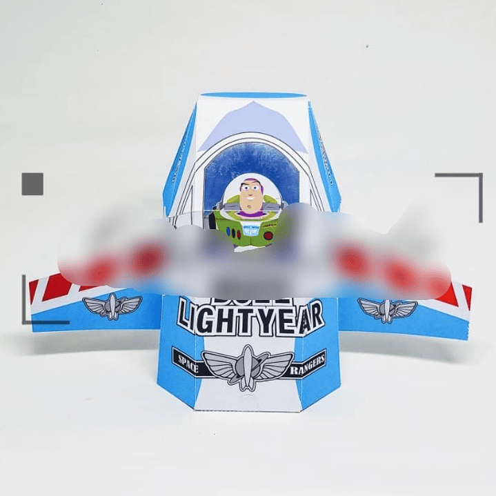 Arquivo de Corte Caixa Nave Buzz Lightyear 1