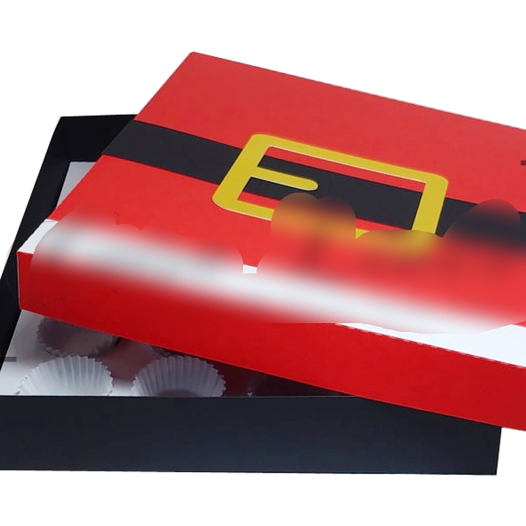 Arquivo de Corte Caixa para 20 Docinhos Estapa Noel  1