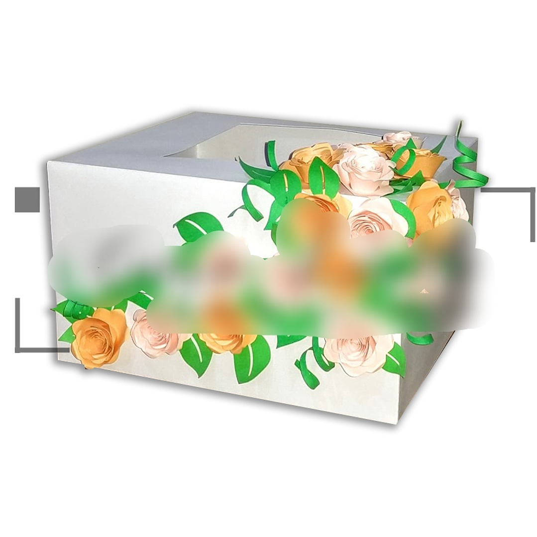Arquivo de Corte Caixa para Bolo e Docinhos  1