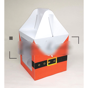 Arquivo de Corte Caixa para Panetone 10x 10x 10 