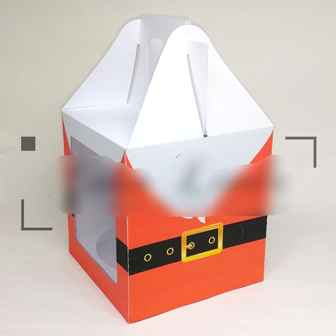 Arquivo de Corte Caixa para Panetone 10x 10x 10  1