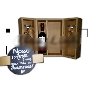Arquivo de Corte Caixa Taças e Vinhos 