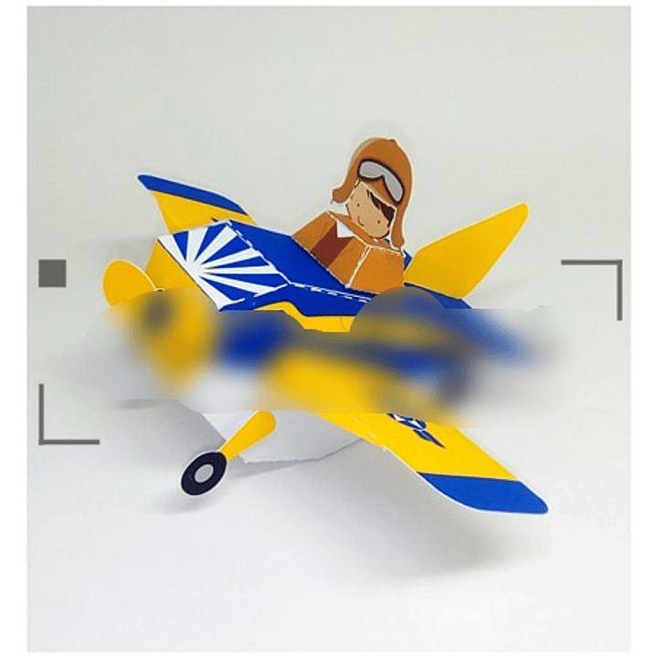 Arquivo de Corte Caixinha Aviãozinho  1