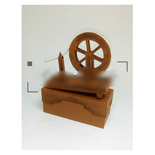 Arquivo de Corte Caixinha de Roca de Fiar 