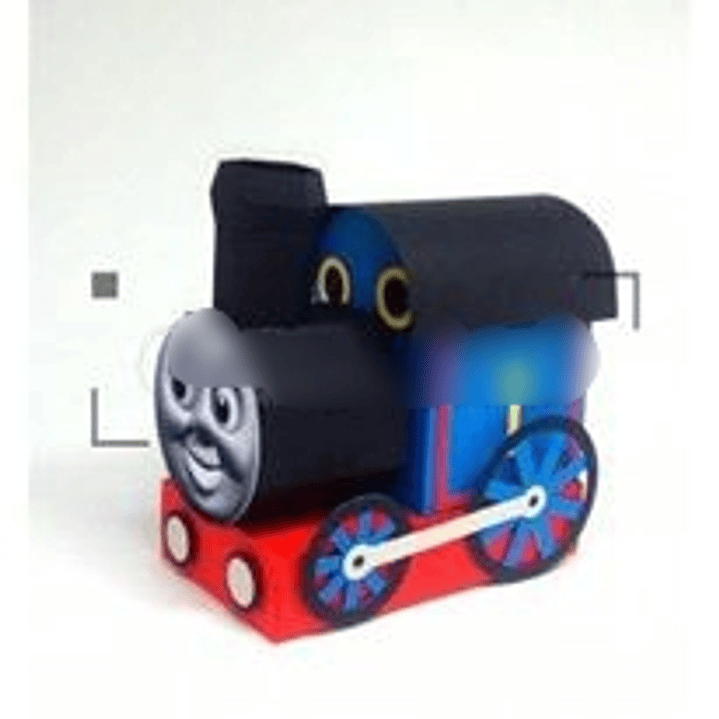 Arquivo de Corte Caixinha Thomas o Trem  1