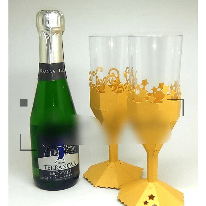 Arquivo de Corte Capas para Taças Plasticas 1